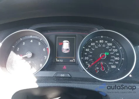 2016 Volkswagen Golf Gti Se W/Performance Package 4-Door from USA, damaged, VIN 3VW447AU8GM041240